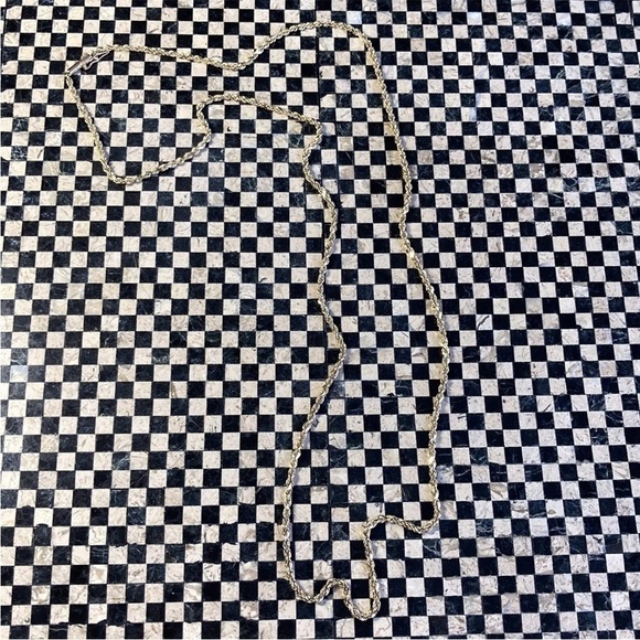 14K YELLOW GOLD CLASSIC ROPE CHAIN NECKLACE 24” - Picture 9 of 10